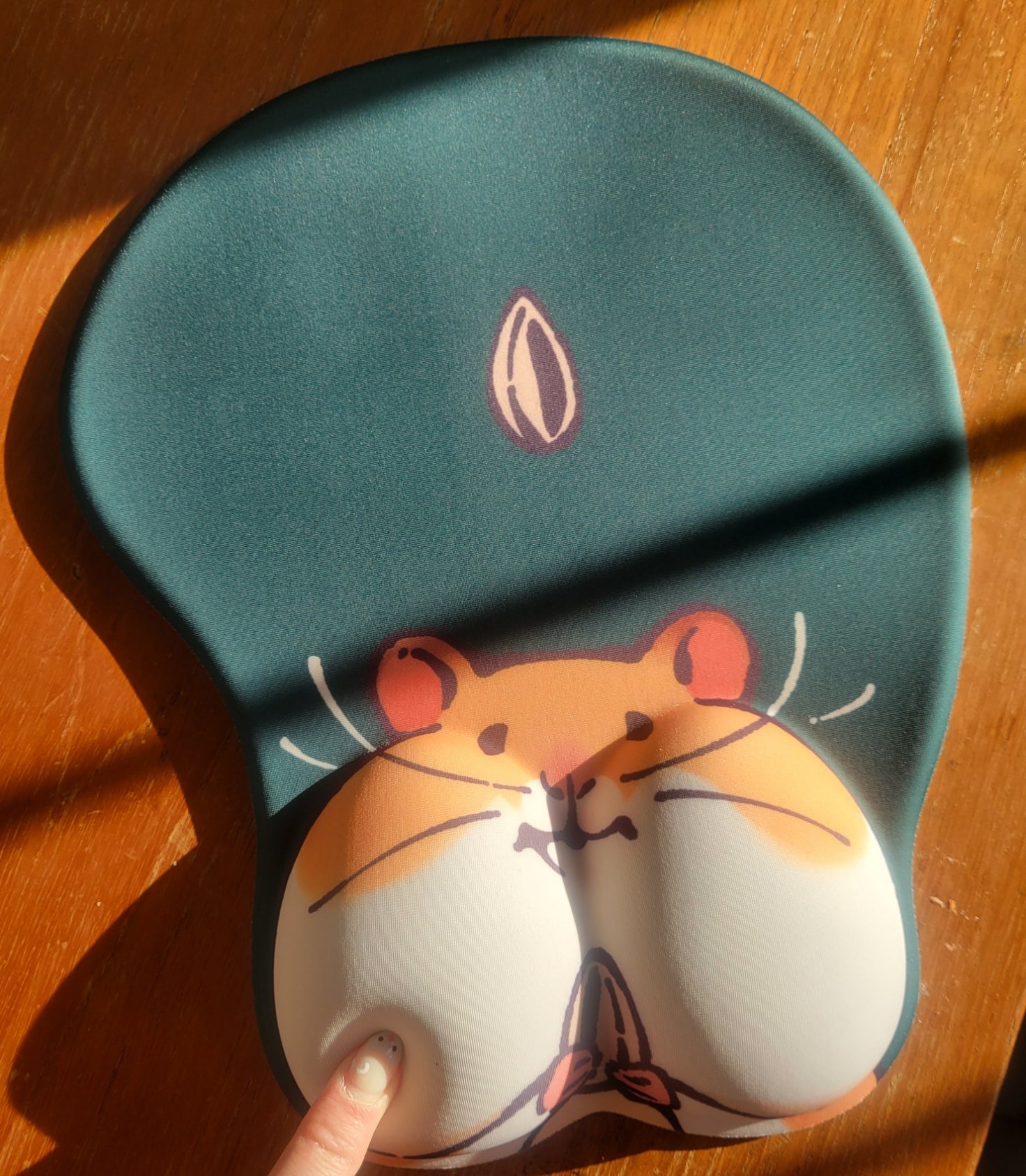 Hamster Cheeks Mousepad