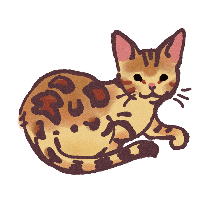 Bengal Cat Sticker