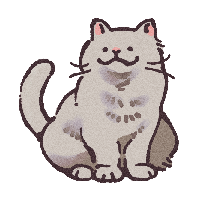 British Shorthair Cat Sticker