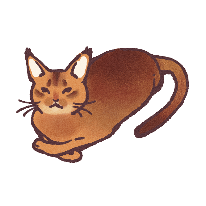 Chausie Cat Sticker