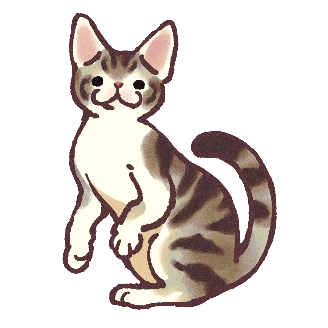 Devon Rex Cat Sticker