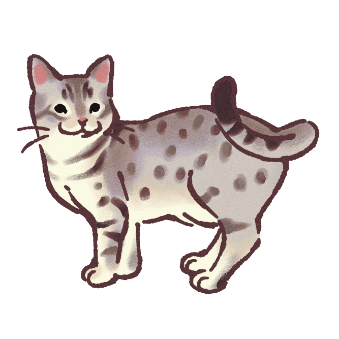 Egyptian Mau Cat Sticker