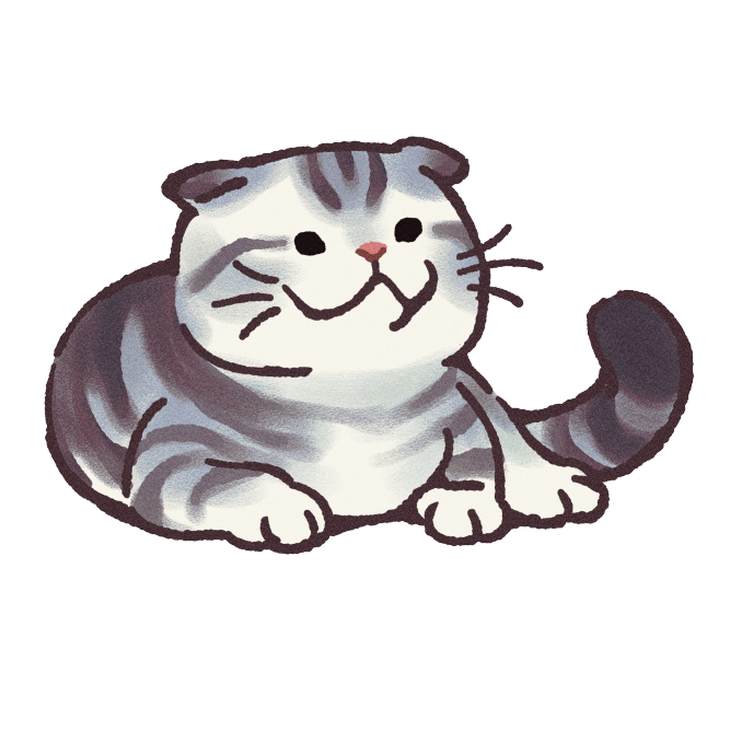 Foldex Cat Sticker