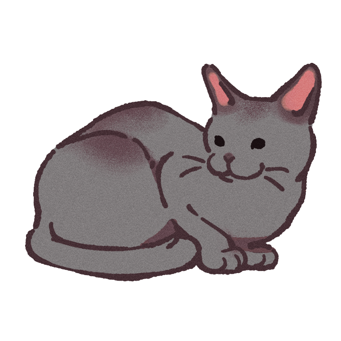 Korat Cat Sticker