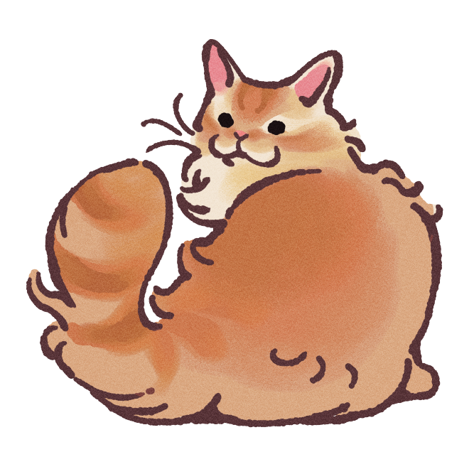 La Perm Cat Sticker