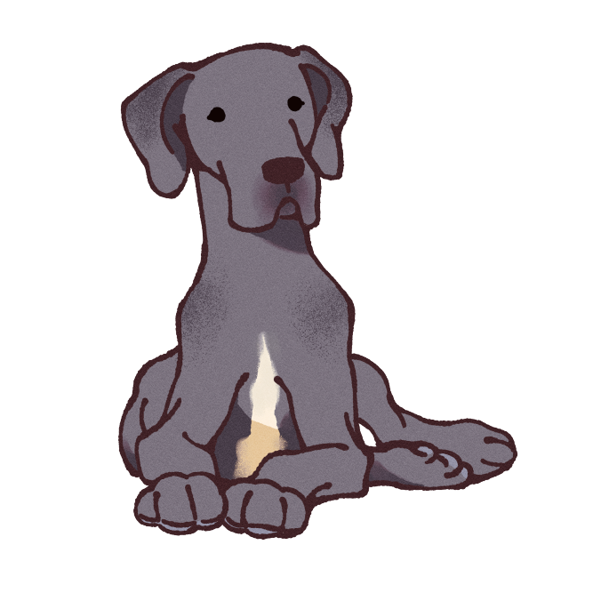 Great Dane Sticker