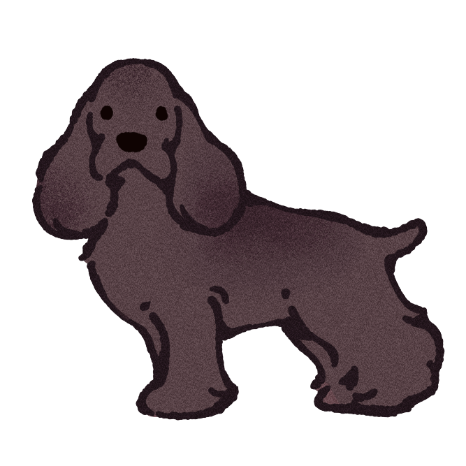 English Cocker Spaniel Sticker