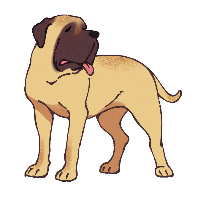 Mastiff Sticker