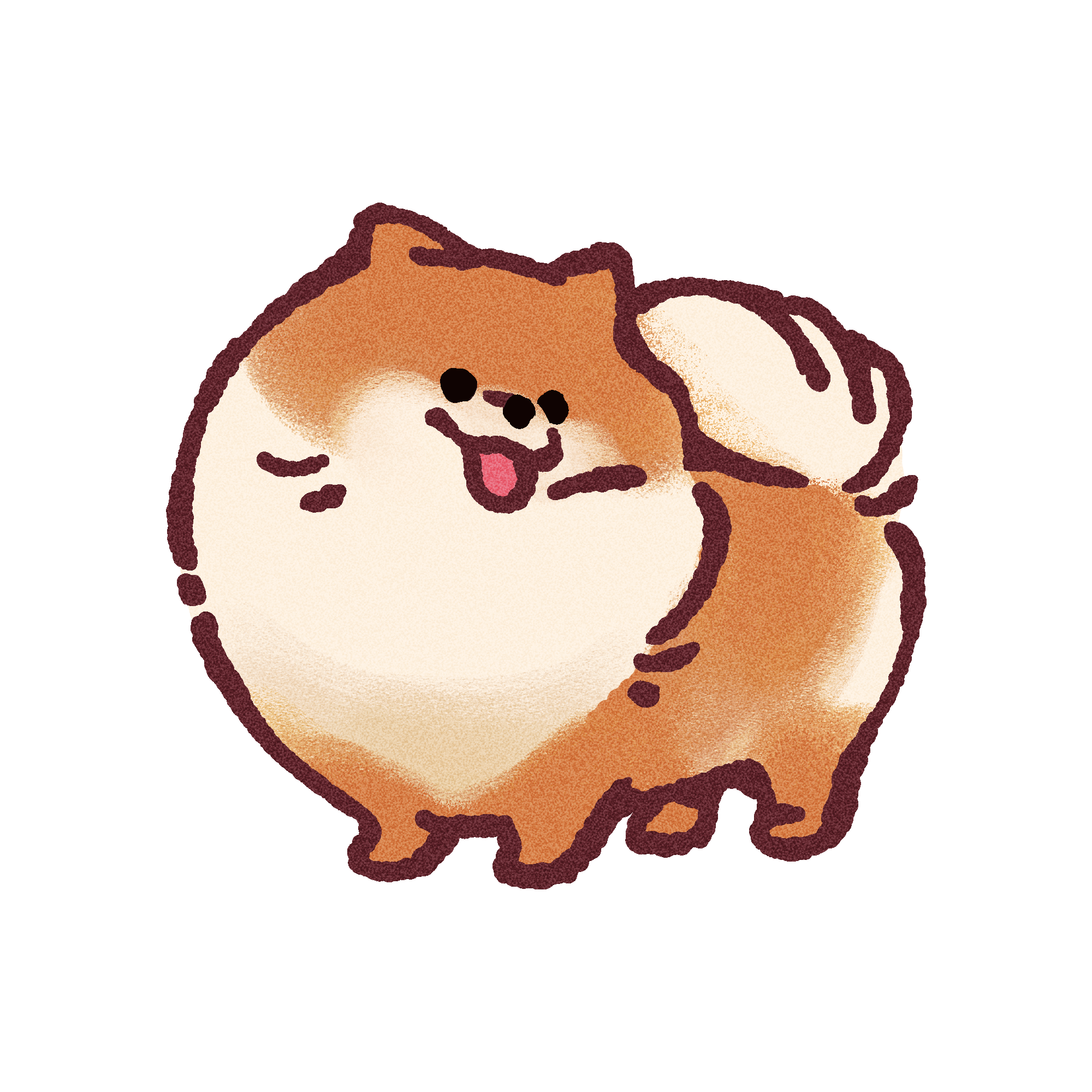 Pomeranian Sticker