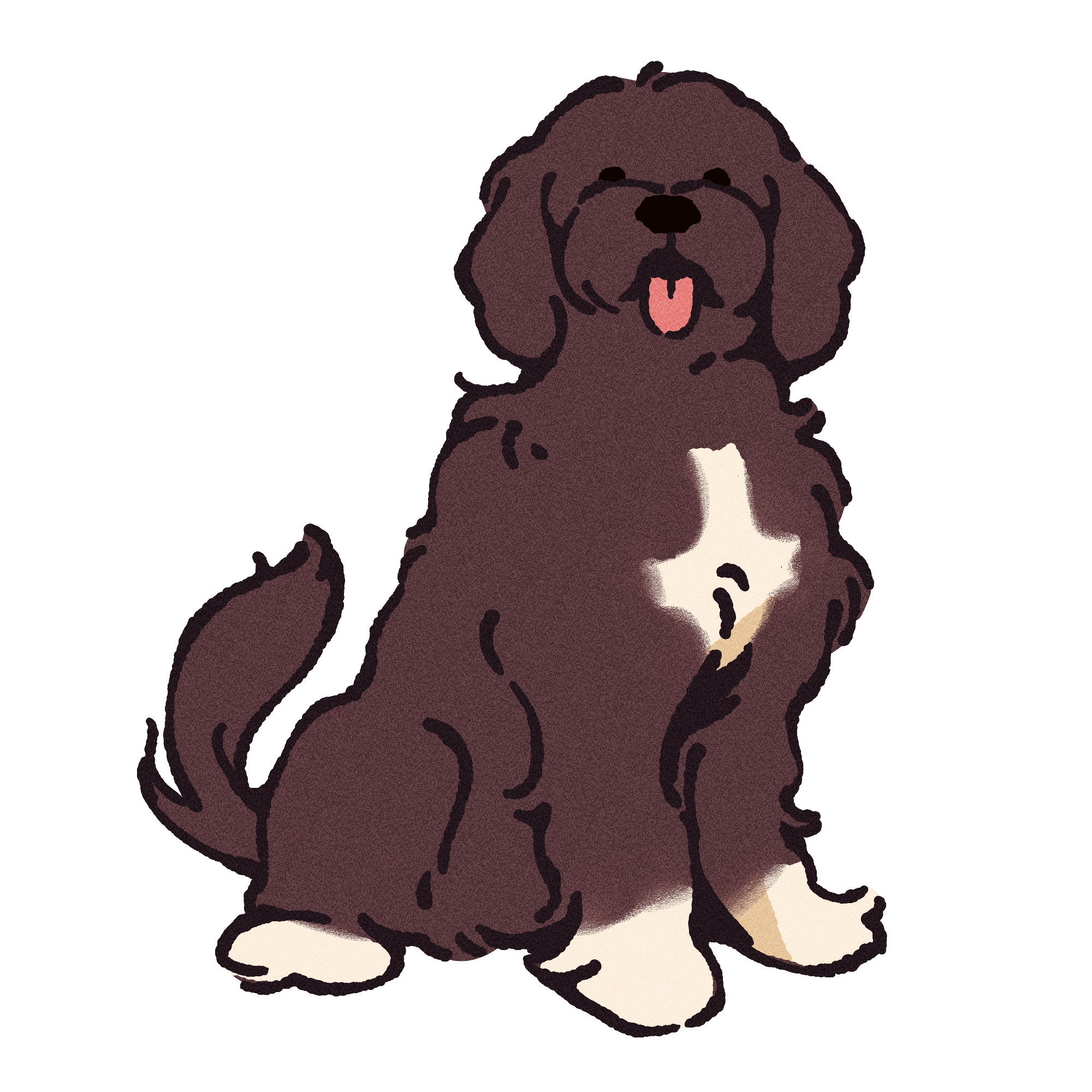 Portuguese Water Dog Sticker