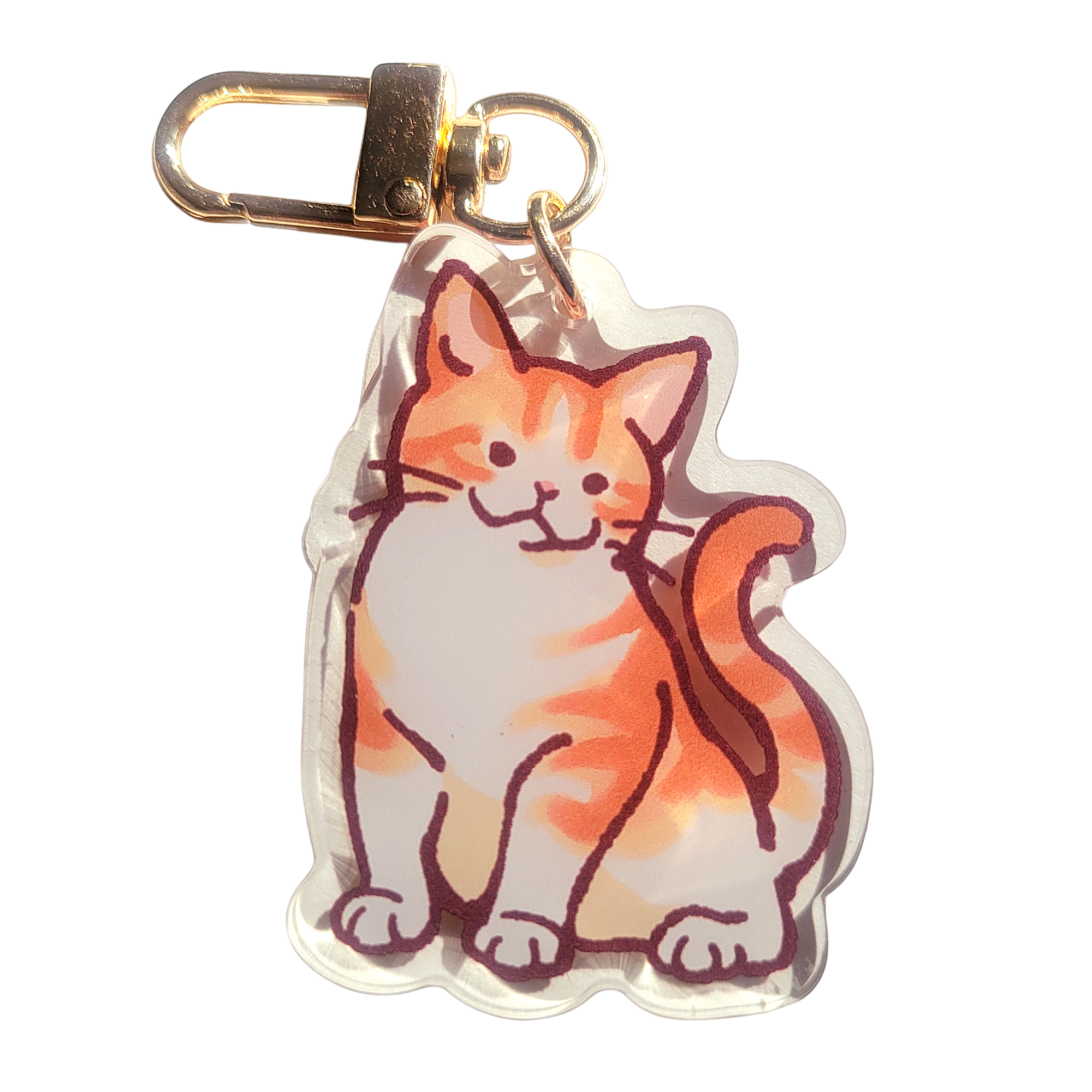 American Shorthair Acrylic Charm