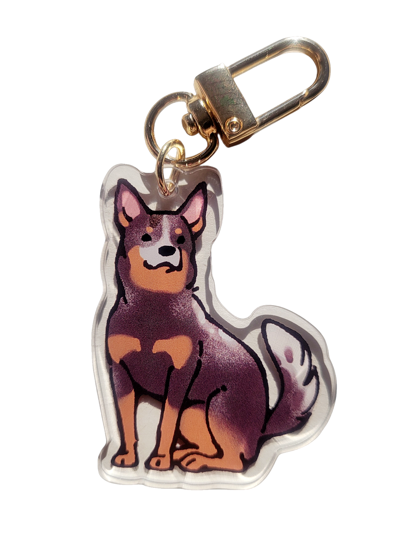 Australian Cattle Dog Acrylic Charm