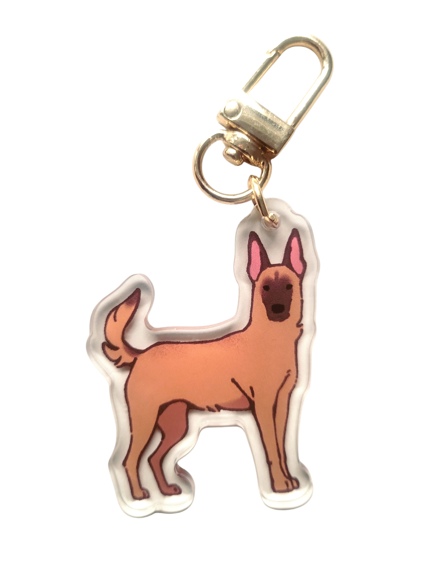 Belgian Malinois Acrylic Charm