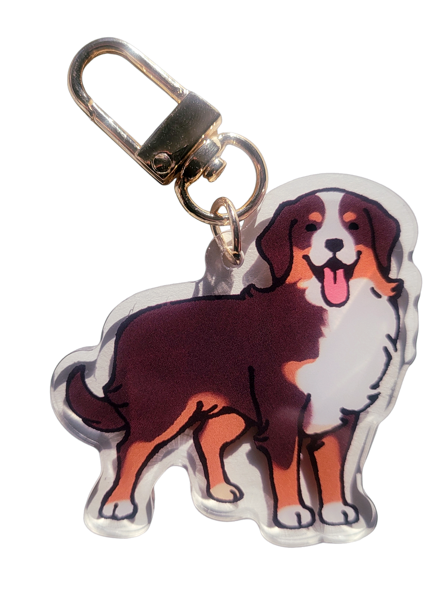 Bernese Mountain Dog Acrylic Charm