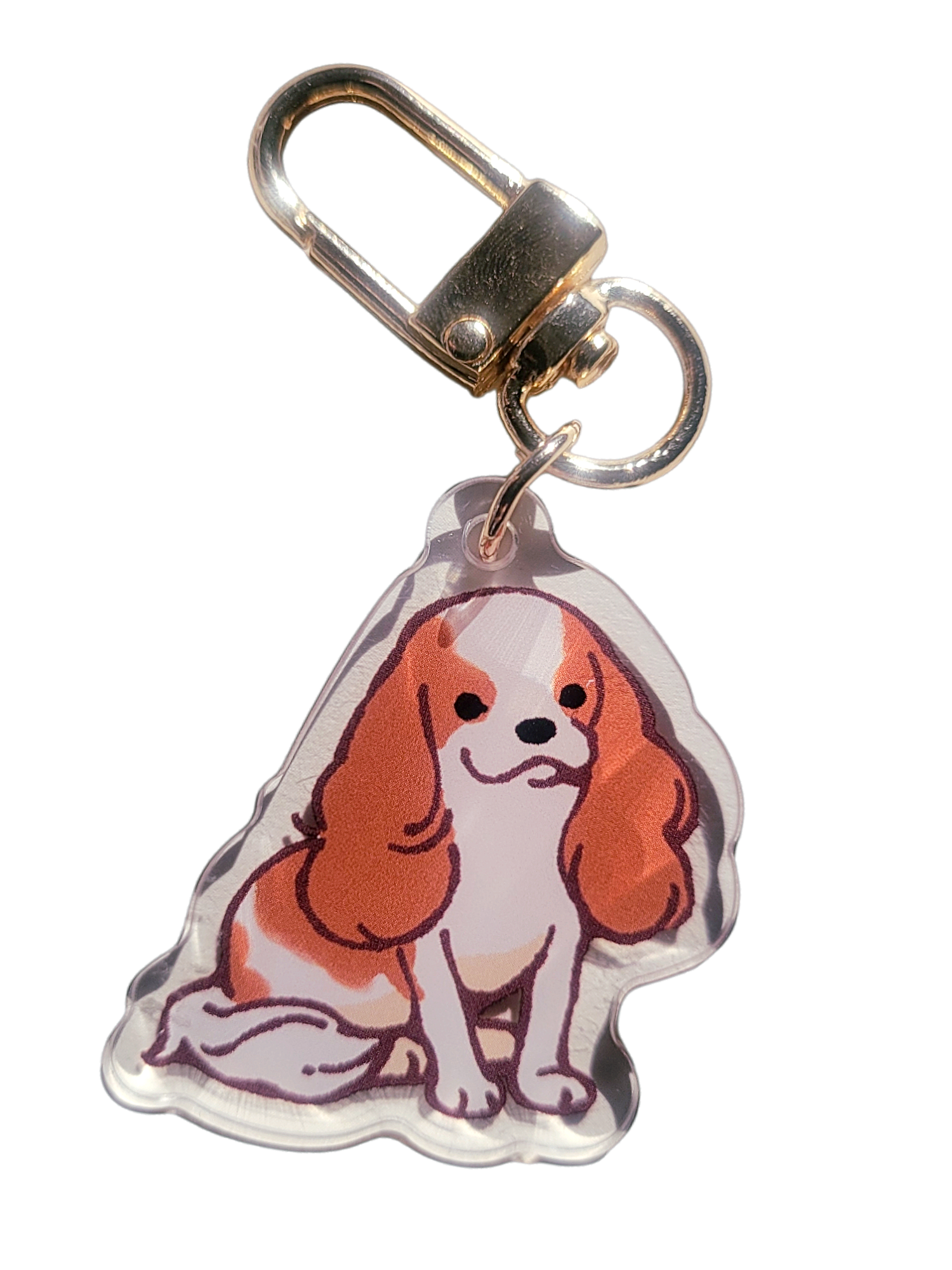 Cavalier King Charles Spaniel Acrylic Charm