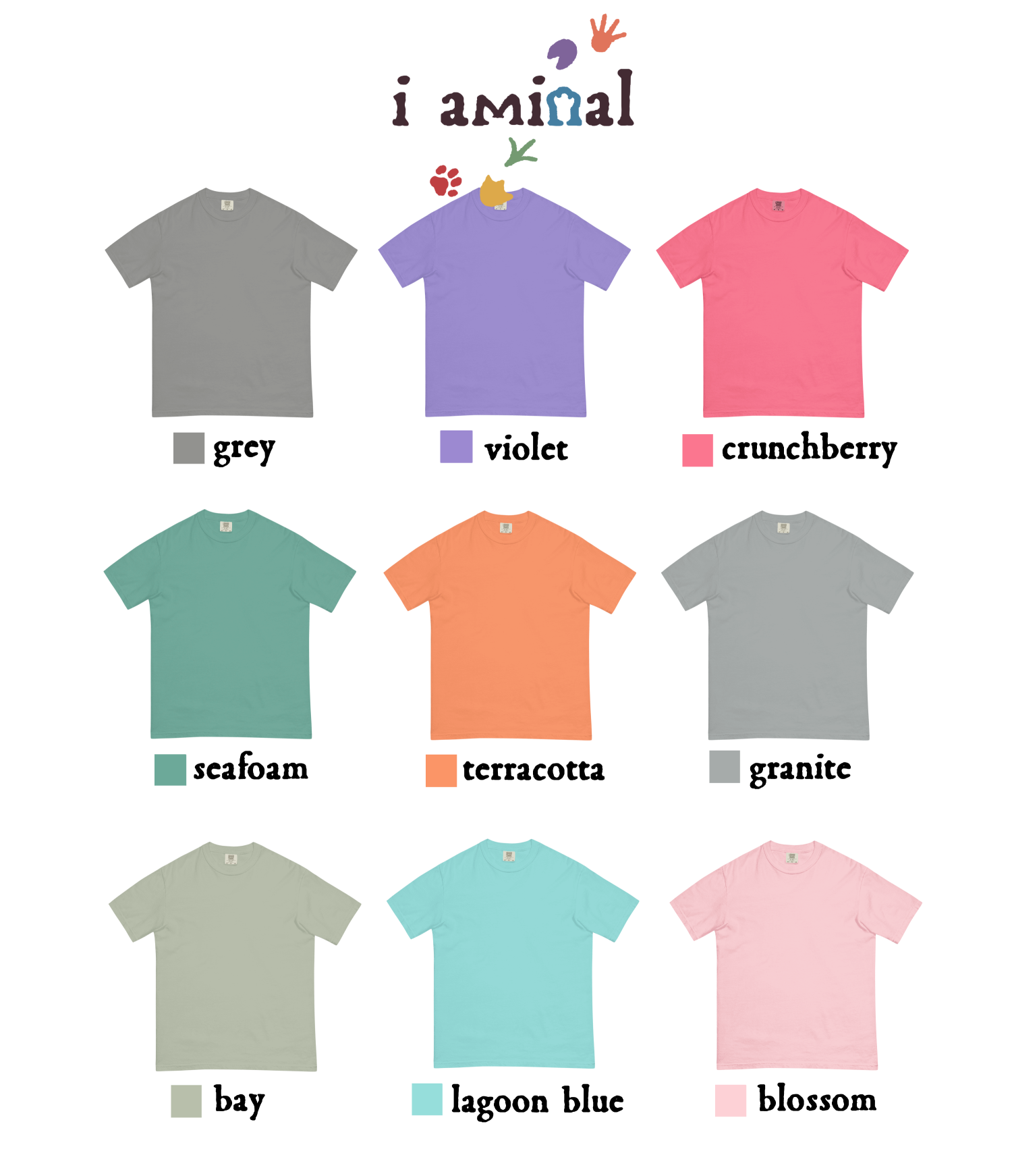 Custom Embroidered T-Shirt – i aminal