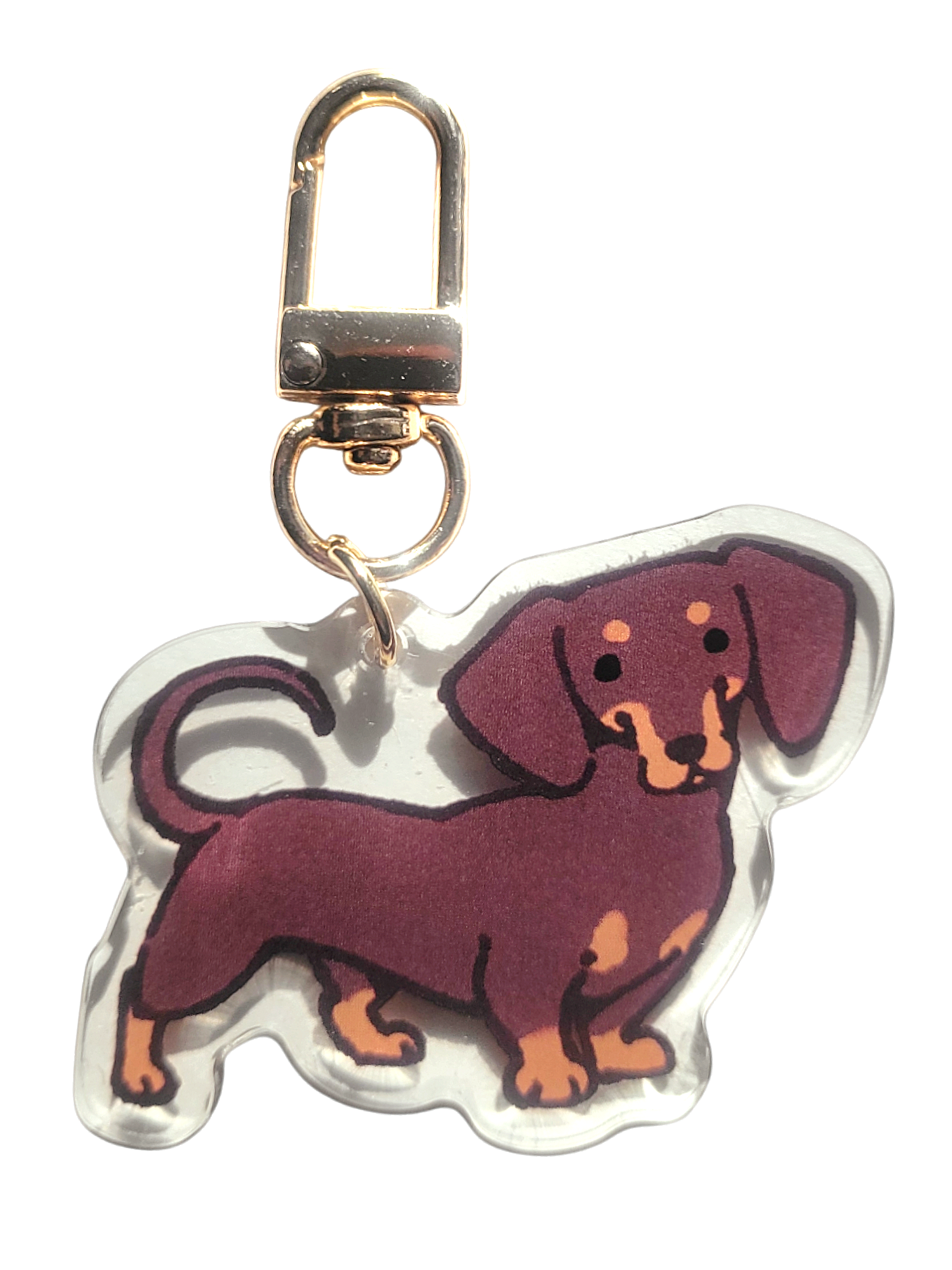 Dachshund Acrylic Charm