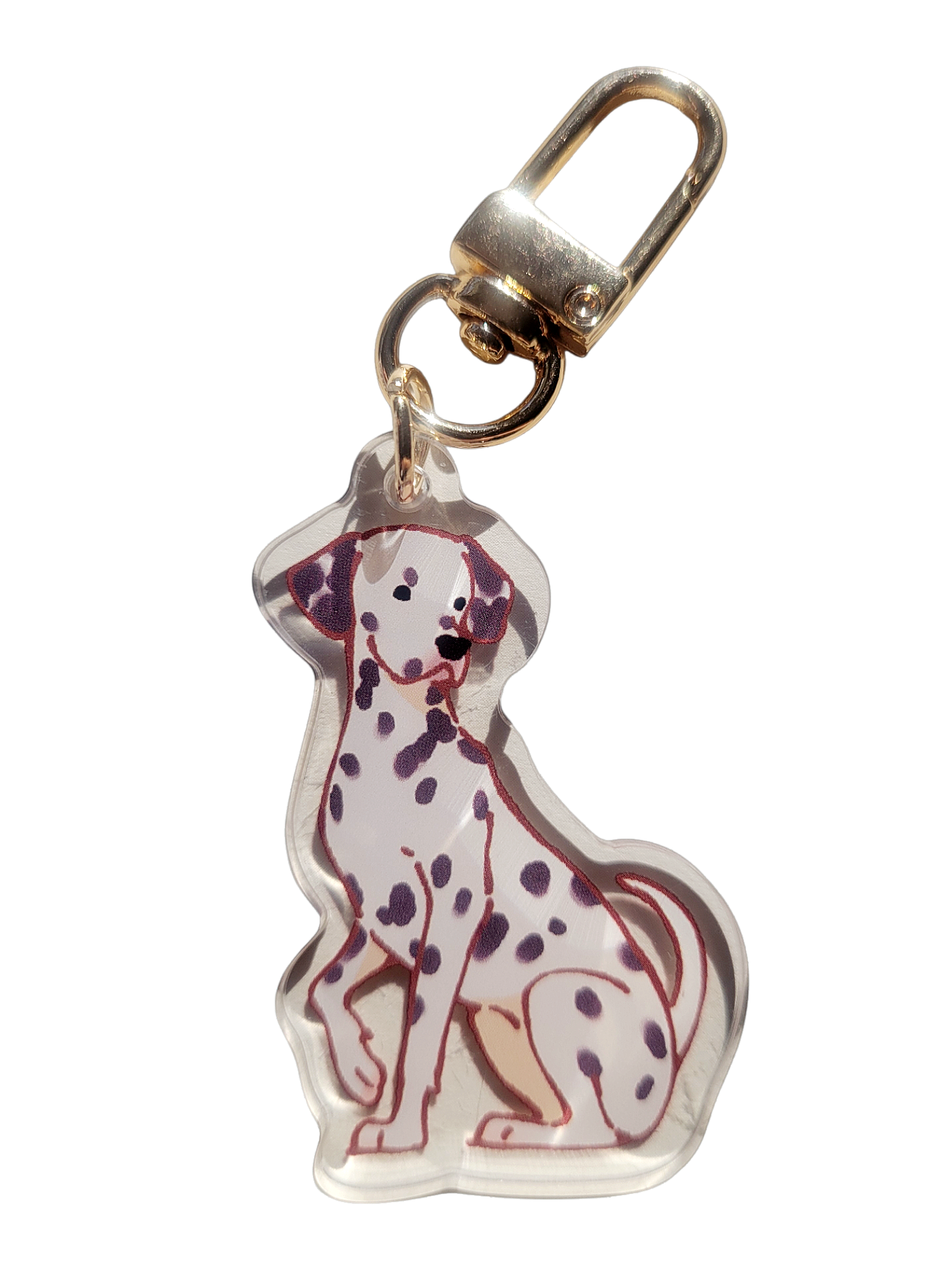 Dalmatian Acrylic Charm