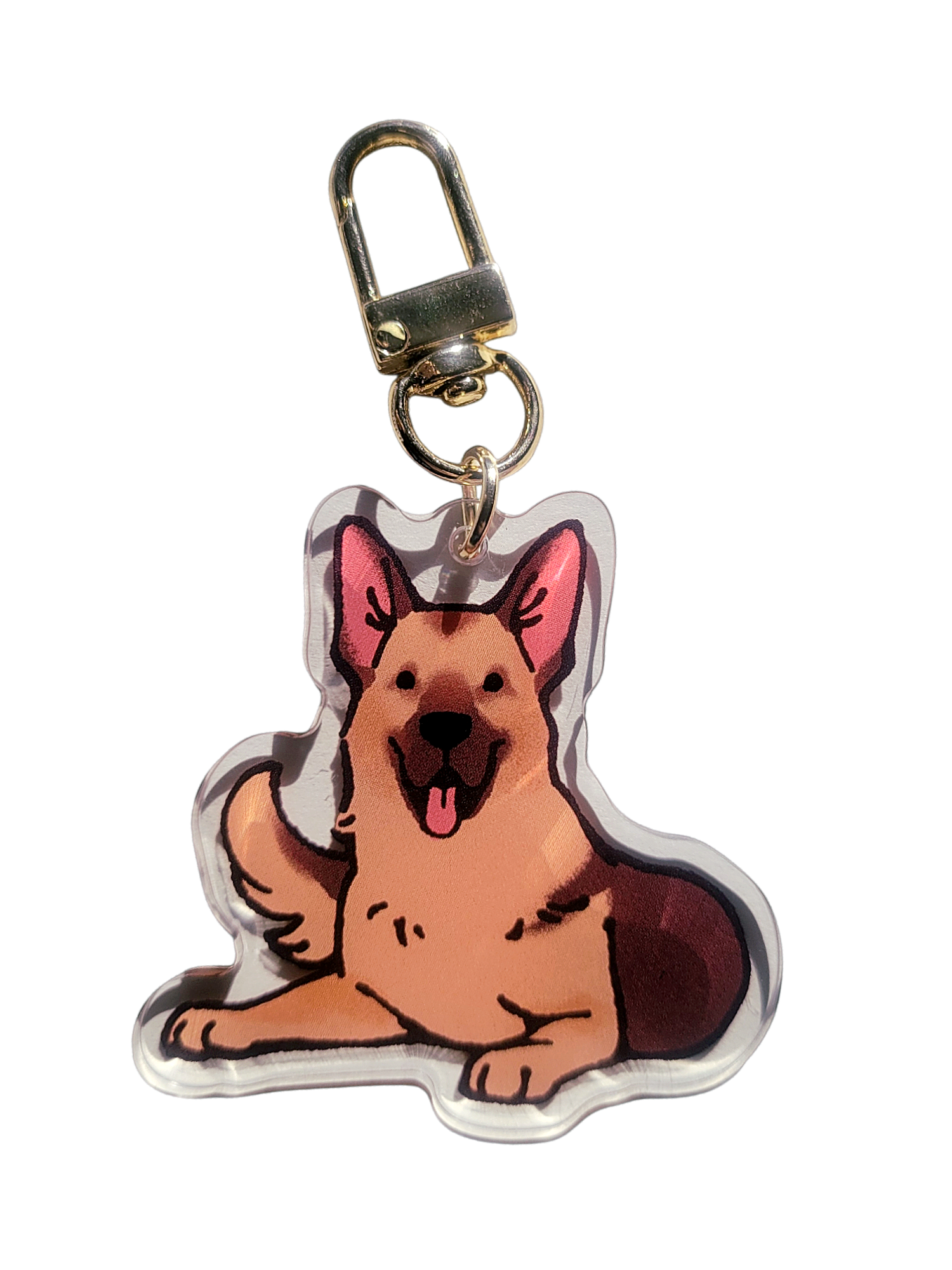 German Shepherd Dog Acrylic Charm