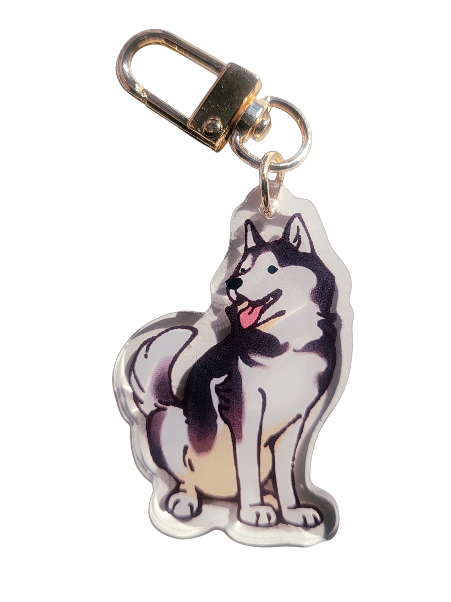 Husky Acrylic Charm