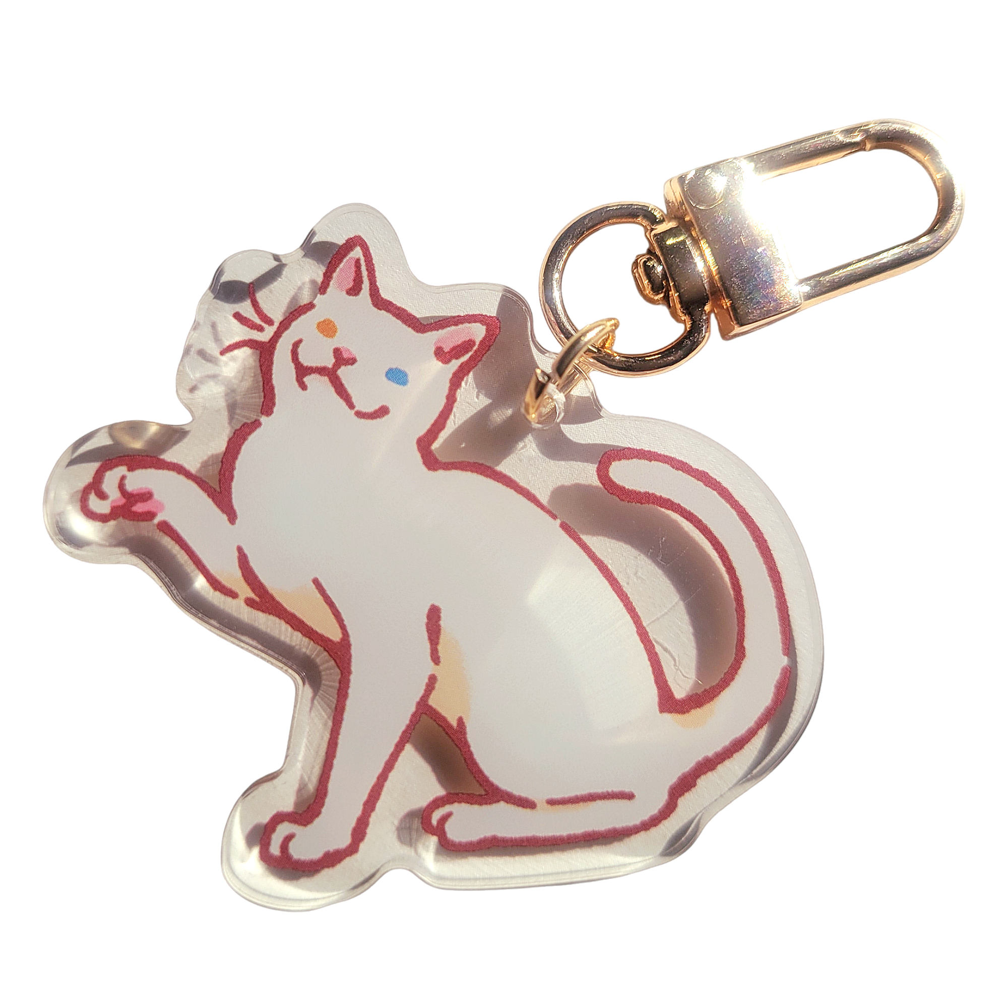 Khaomanee Cat Acrylic Charm