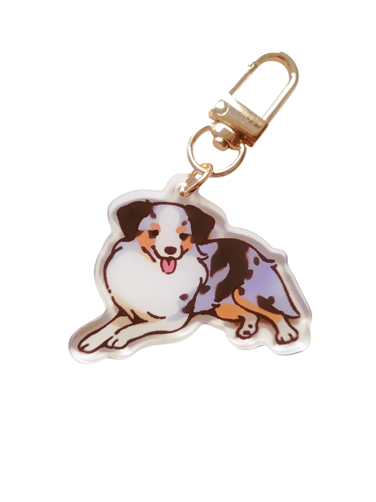 Mini Australian Shepherd Acrylic Charm
