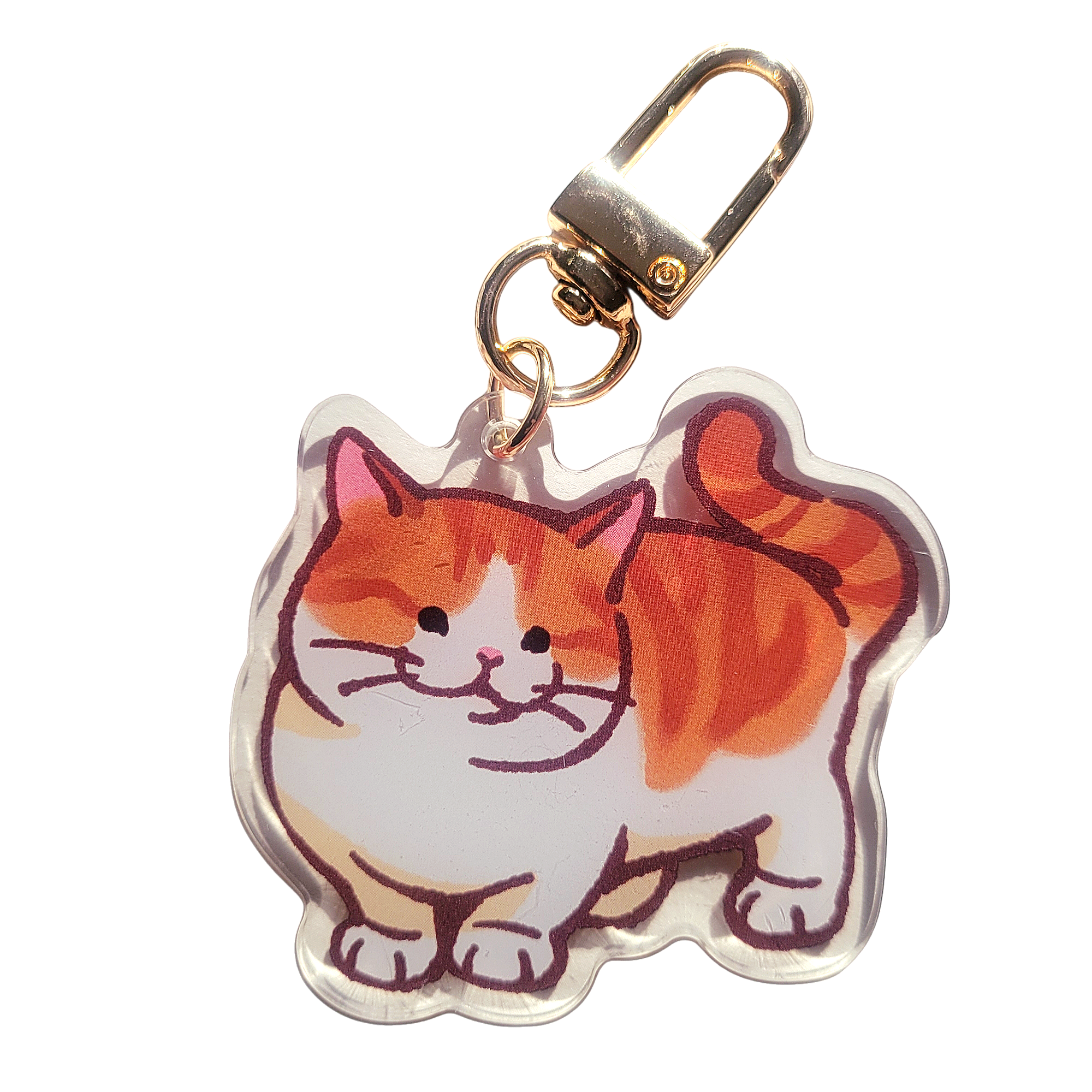 Munchkin Cat Acrylic Charm