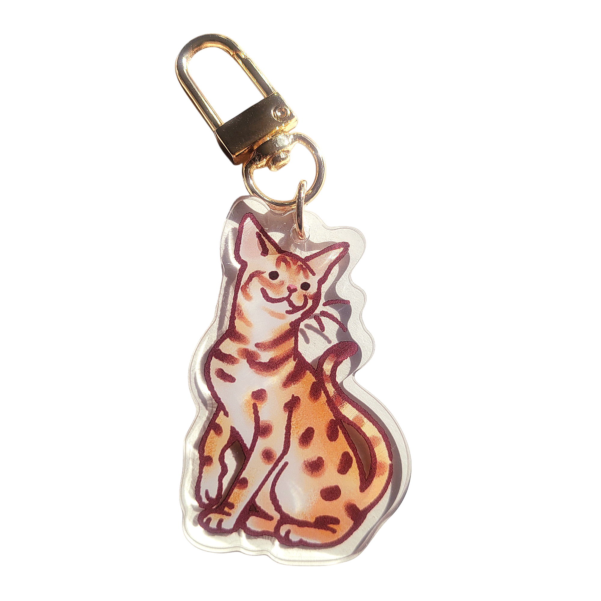 Ocicat Acrylic Charm