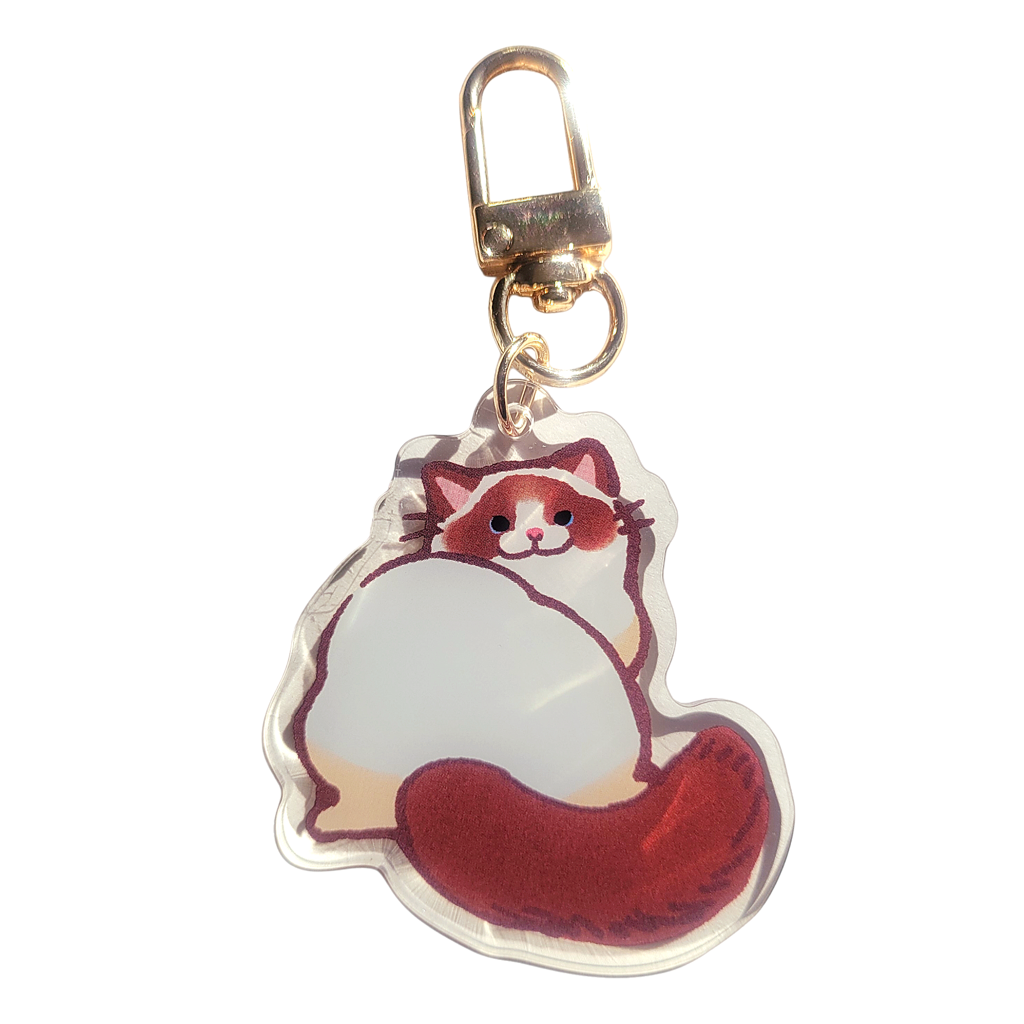 Ragdoll Cat Acrylic Charm