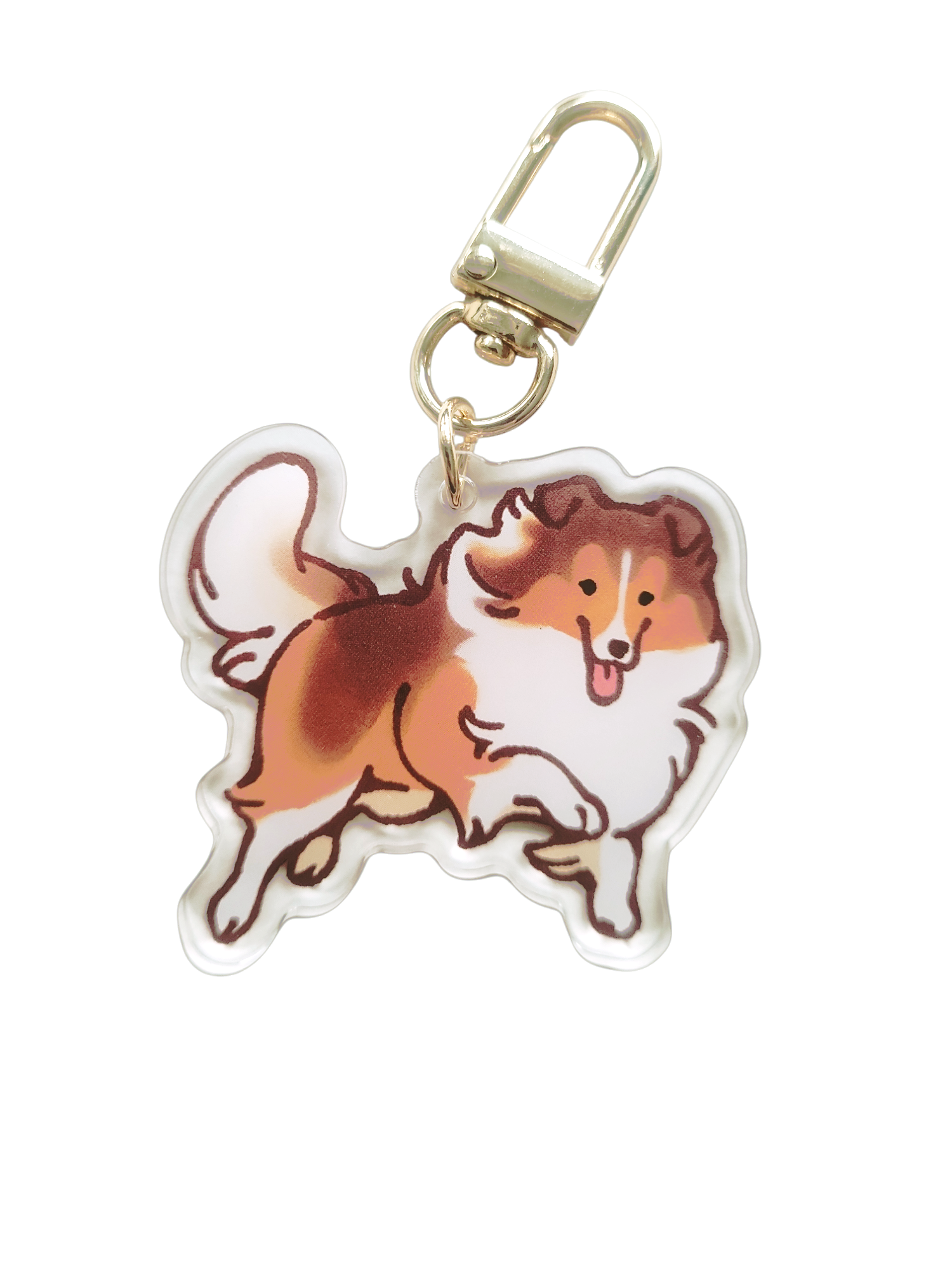 Sheltie Acrylic Charm